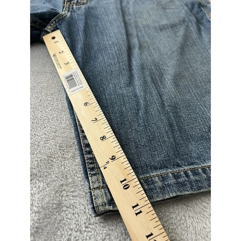Levis Mens Shorts Size 42 Blue Denim Utility Carpenter Work Casual